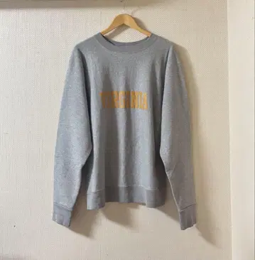 6 ROKU VIRGINIA SWEAT PULLOVER 맨투맨 그레이