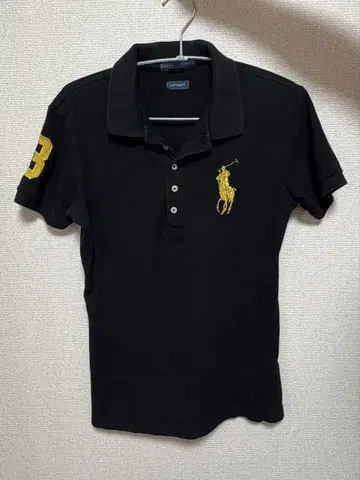 Ralph Lauren 블랙 폴로 셔츠 L