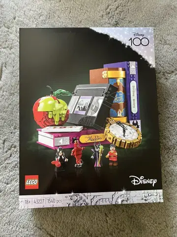 미개봉 새상품 LEGO 레고 43227 디즈니 빌런즈 아이콘