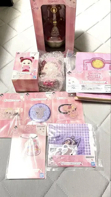 제일복권 오자마녀 도레미 B상 파티시에풍 케이스 피규어 미사용 새상품