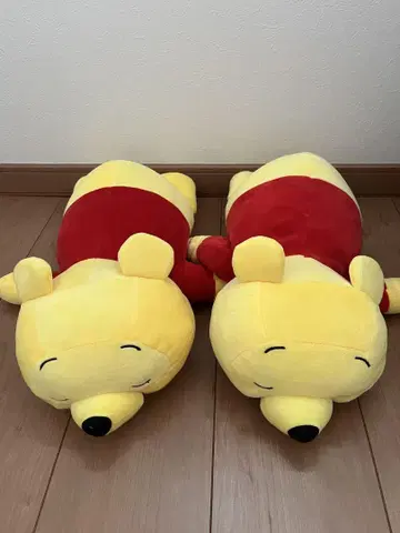 곰돌이 푸 봉제 인형 2개