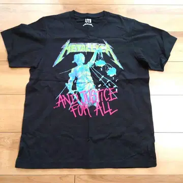 METALLICA 메탈리카 그래픽 티셔츠 L 사이즈 블랙
