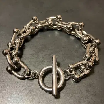 SILVER925 HARD WARE BRACELET/실버/팔찌
