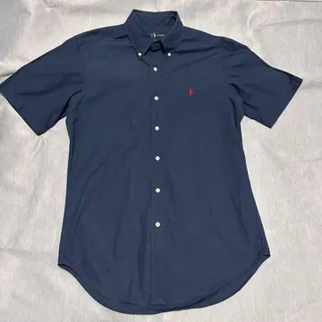 Ralph Lauren 네이비 반팔 셔츠 S