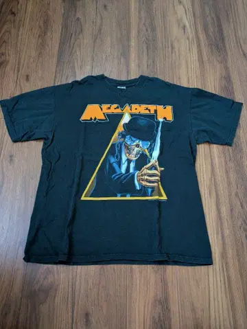 Megadeth 그래픽 티셔츠 XL