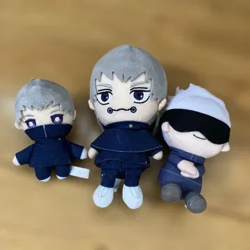 주술회전 봉제 인형 3종 세트