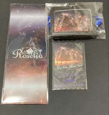 뱅드림 Roselia 상하이 패스 케이스 티켓 홀더 티켓풍 카드