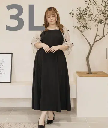 쿠레트 clette 소매 오간자 리본 원피스