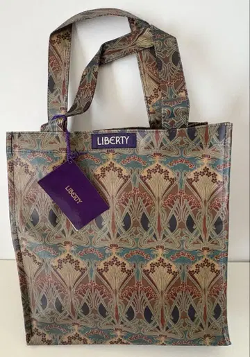 미사용 Liberty 리버티 토트 백 아이언시 비닐 소재