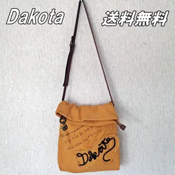 무료배송] Dakota 숄더백 플랩 자수 로고 캔버스