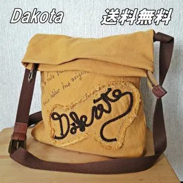 무료배송] Dakota 숄더백 플랩 자수 로고 캔버스
