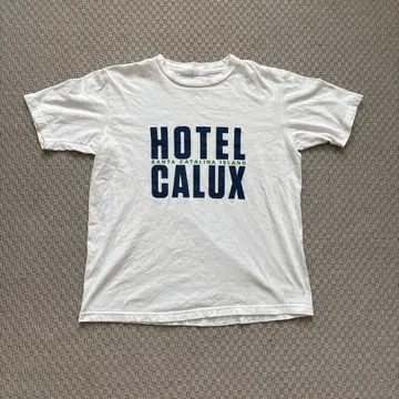 HOTEL CALUX 화이트 티셔츠