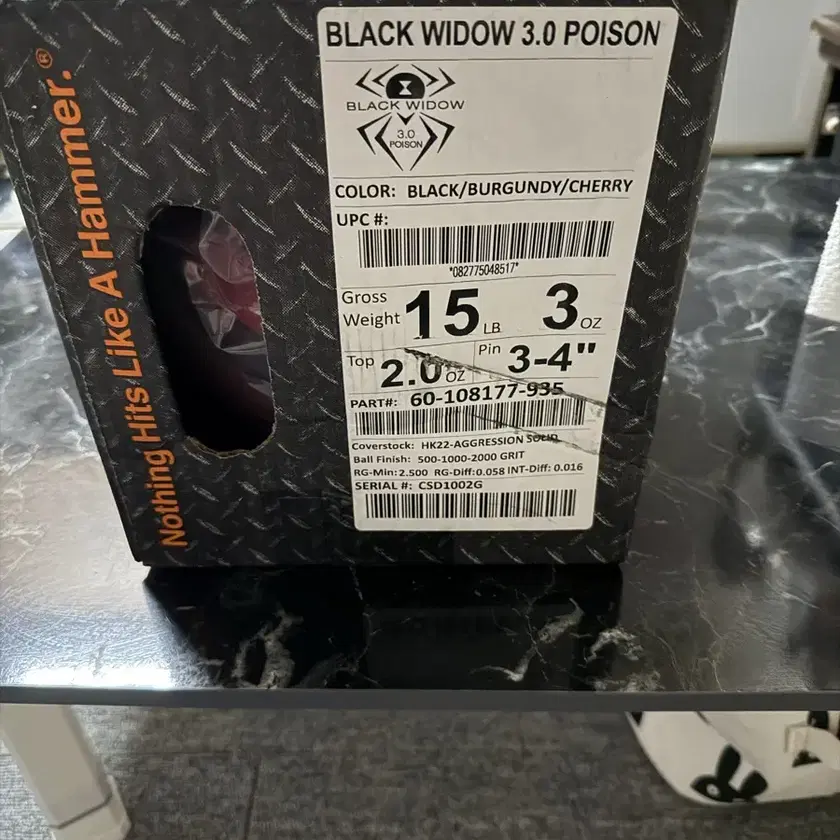 BLACK WIDOW3.0 15ポンド Black Widow Poison 3.0 15p on Bunjang Global Site.