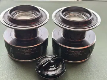 Catalina 4500H 스풀 2개 세트 드래그 캡 포함