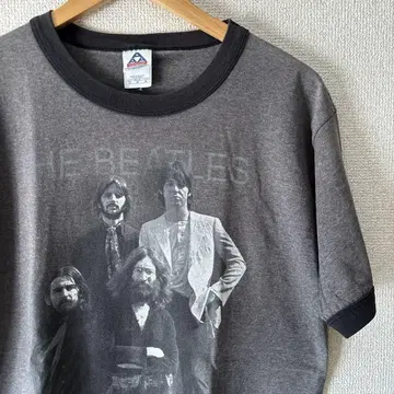 00s THE BEATLES 링거 티셔츠 구제 의류 비틀즈