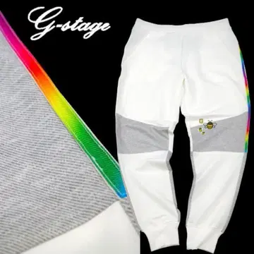 g-stage/지 스테이지 저리 리브 팬츠 골프 XL