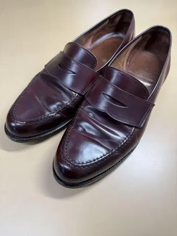 Crockett&jones Harvard2 코도반 버건디 10E