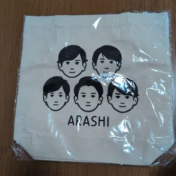 ARASHI 토트백 멤버 얼굴 디자인