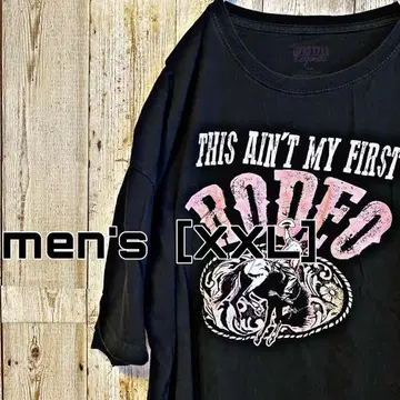 CD-1 로데오 프린트 티셔츠 men's [2XL]