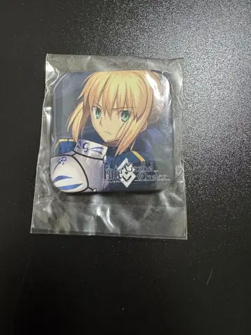 FGO 페스티벌 au 캔뱃지 알토리아 펜드래곤 세이버