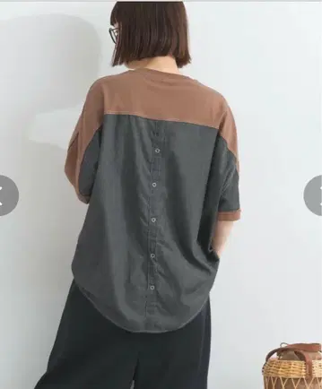 lupilien 루피리안 데님 백산 풀오버 티셔츠