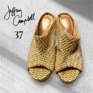 Jeffrey Campbell 웨지솔 샌들 23.5 24.0
