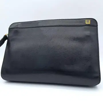dunhill 던힐 클러치백 세컨드 백 가죽 블랙 검정