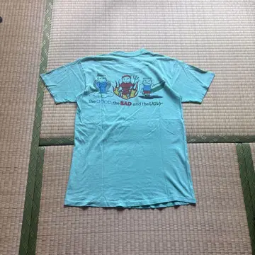 80s Life's a beach USA제 레어 반팔 티셔츠 컷
