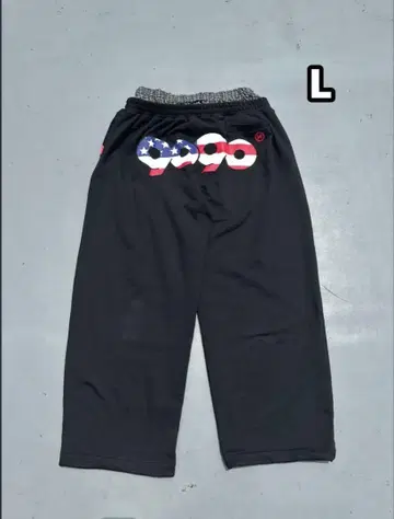 9090 로고 아메리칸 스위트 팬츠 L