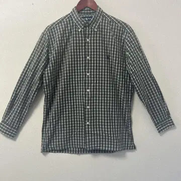 Ralph Lauren Greggor 긴팔 셔츠 체크 무늬 M