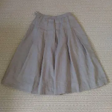 100% 린넨 스커트