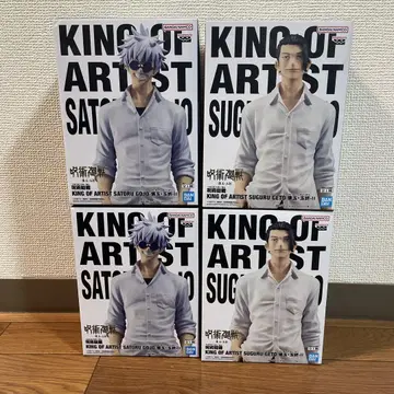 주술회전 KING OF ARTIST 고죠 사토루 게토 스구루 4체 세트
