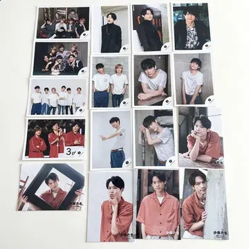 마쓰무라 호쿠토 SixTONES 스트로 공식 사진 17장 묶음 판매