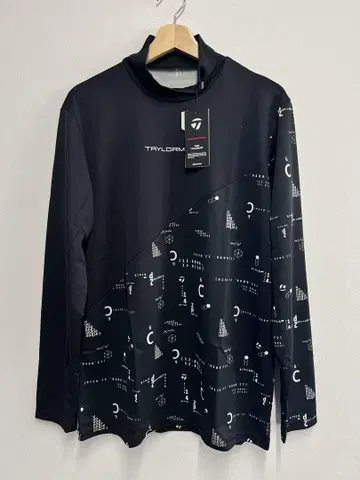 새상품 TAYLORMADE 테일러메이드 긴팔 셔츠 TL061 블랙 XO