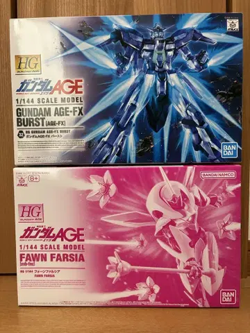 HG 건담 AGE-FX 버스트 & 폰 파르시아