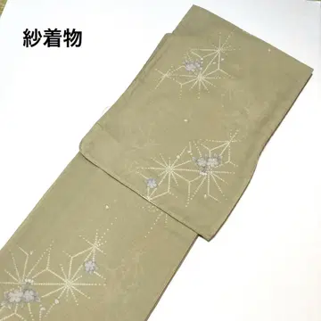 재봉 완성 여름 기모노 폴리에스테르 사 기모노 새상품 No.2530