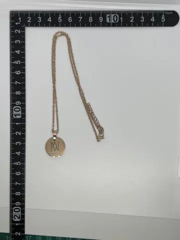 Number_i 목걸이 핑크 골드