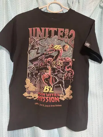 B'z UNITE #02 MAN WITH A MISSION 티셔츠