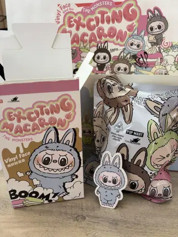 POP MART Exciting Macaron LABUBU 마카롱 라부부