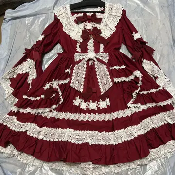 오늘까지 Secret Rose 원피스 보닛 세트