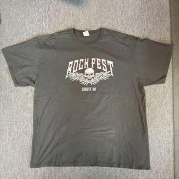 ROCK FEST 티셔츠 CADOTT, WI