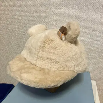 도쿄 디즈니 리조트 제작 곰돌이 푸 봉제 인형 퍼 캡 모자