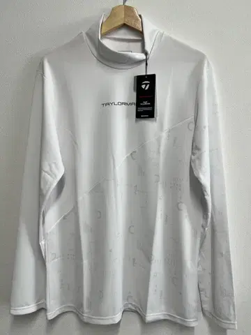 새상품 TAYLORMADE 테일러메이드 TL061 화이트 골프 셔츠 XO