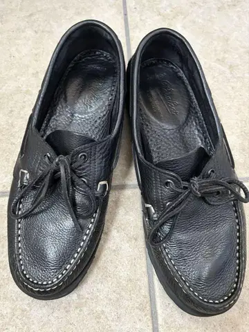 파라부트 MALO UNITED ARROWS 별주 주름 데크 슈즈