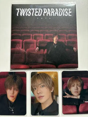 YUTA TWISTED PARADISE 회장 한정판 CD+트레이딩 카드