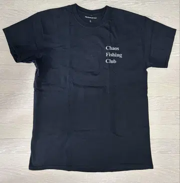 Chaos Fishing Club 카오스 낚시 클럽 로고 티셔츠 L