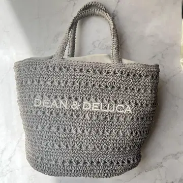 DEAN & DELUCA 빔즈 크로셰 바스켓 백 M 사이즈