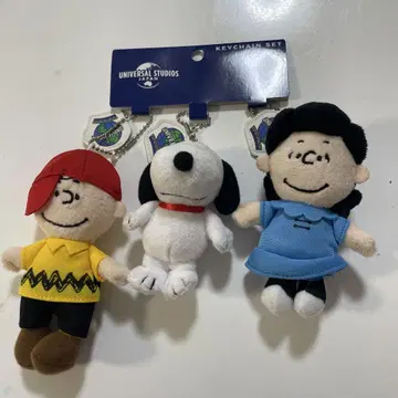 찰리 브라운 스누피 루시 스트랩 3종 세트 USJ