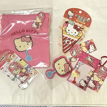 산리오 캐릭터즈 초콜릿 사가라카 복조리 사가라 키링 키티