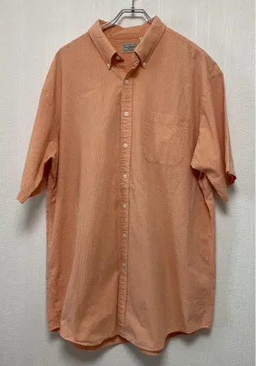 L.L.Bean 반팔 셔츠 오렌지